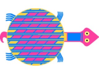 Sticker Custom Preview Image #013721 Americana Native Designs Turtle14