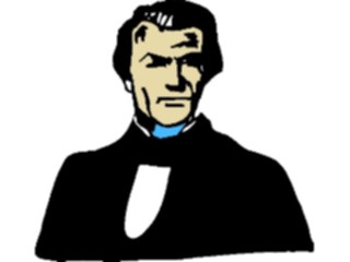 Sticker Custom Preview Image #013815 Americana Symbols History Andrew Johnson