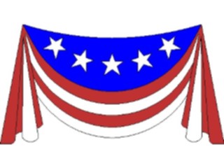 Sticker Custom Preview Image #013825 Americana Symbols History Banner1