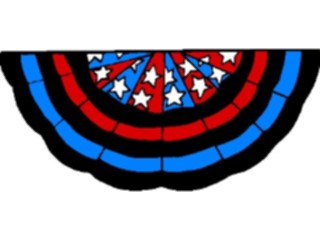 Sticker Custom Preview Image #013828 Americana Symbols History Banner4