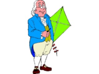 Sticker Custom Preview Image #013833 Americana Symbols History Benjamin Franklin3