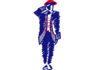Sticker Custom Preview Image #013850 Americana Symbols History Colonial Soldier