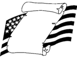 Sticker Custom Preview Image #013853 Americana Symbols History Constitution3