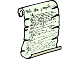 Sticker Custom Preview Image #013854 Americana Symbols History Constitution4