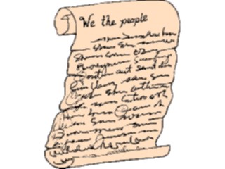 Sticker Custom Preview Image #013855 Americana Symbols History Constitution5