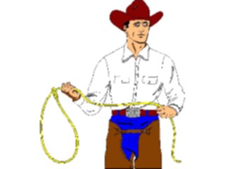 Sticker Custom Preview Image #013860 Americana Symbols History Cowboy2