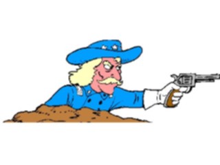 Sticker Custom Preview Image #013866 Americana Symbols History Custer4