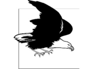 Sticker Custom Preview Image #013875 Americana Symbols History Eagle01