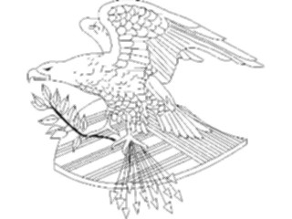 Sticker Custom Preview Image #013879 Americana Symbols History Eagle05