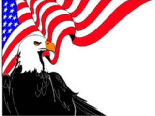 Sticker Custom Preview Image #013884 Americana Symbols History Eagle10