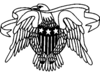 Sticker Custom Preview Image #013897 Americana Symbols History Eagle23