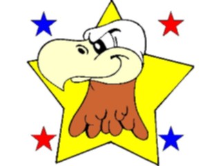 Sticker Custom Preview Image #013902 Americana Symbols History Eagle28