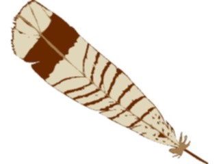 Sticker Custom Preview Image #013924 Americana Symbols History Feather7