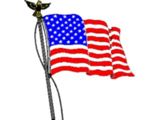 Sticker Custom Preview Image #013940 Americana Symbols History Flag10