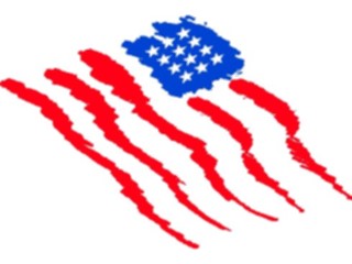 Sticker Custom Preview Image #013945 Americana Symbols History Flag14