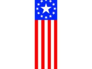 Sticker Custom Preview Image #013948 Americana Symbols History Flag17