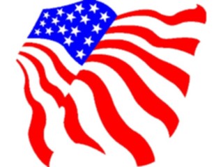 Sticker Custom Preview Image #013958 Americana Symbols History Flag27