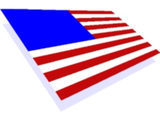 Sticker Custom Preview Image #013977 Americana Symbols History Flag46