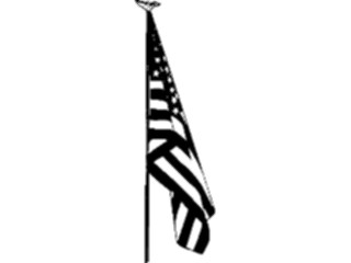 Sticker Custom Preview Image #013983 Americana Symbols History Flag52