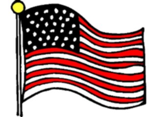 Sticker Custom Preview Image #013990 Americana Symbols History Flag59