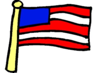 Sticker Custom Preview Image #013992 Americana Symbols History Flag61