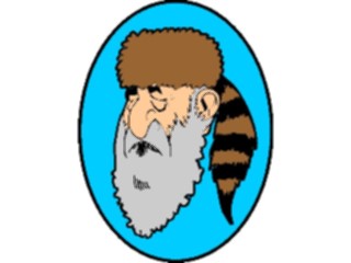 Sticker Custom Preview Image #014024 Americana Symbols History Frontier Man6