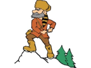 Sticker Custom Preview Image #014025 Americana Symbols History Frontier Man7