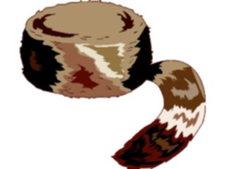 Sticker Custom Preview Image #014030 Americana Symbols History Fur Cap
