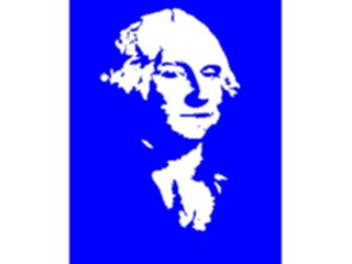 Sticker Custom Preview Image #014031 Americana Symbols History George Washington01