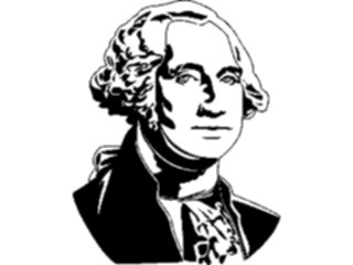 Sticker Custom Preview Image #014034 Americana Symbols History George Washington04