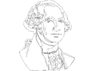 Sticker Custom Preview Image #014035 Americana Symbols History George Washington05