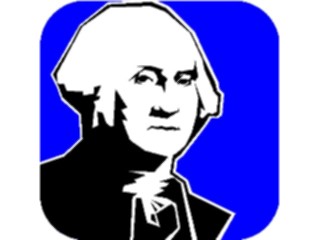 Sticker Custom Preview Image #014036 Americana Symbols History George Washington06