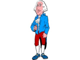 Sticker Custom Preview Image #014039 Americana Symbols History George Washington09