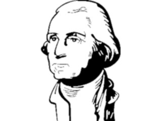 Sticker Custom Preview Image #014042 Americana Symbols History George Washington12