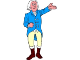 Sticker Custom Preview Image #014048 Americana Symbols History George Washington18