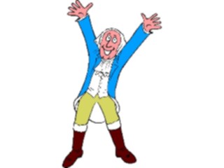 Sticker Custom Preview Image #014049 Americana Symbols History George Washington19