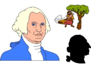 Sticker Custom Preview Image #014051 Americana Symbols History George Washington21