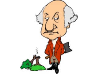 Sticker Custom Preview Image #014056 Americana Symbols History George Washington26