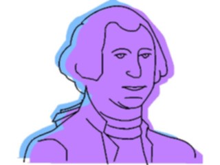 Sticker Custom Preview Image #014059 Americana Symbols History George Washington29