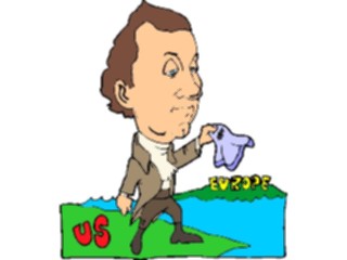 Sticker Custom Preview Image #014079 Americana Symbols History James Monroe