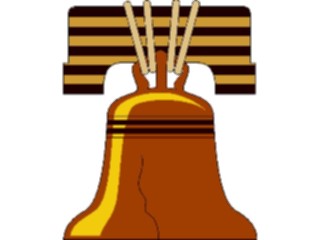 Sticker Custom Preview Image #014092 Americana Symbols History Liberty Bell07