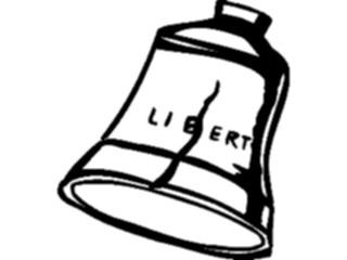 Sticker Custom Preview Image #014096 Americana Symbols History Liberty Bell11