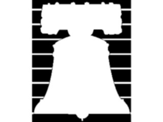 Sticker Custom Preview Image #014102 Americana Symbols History Liberty Bell Frame1