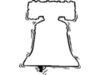 Sticker Custom Preview Image #014103 Americana Symbols History Liberty Bell Frame2