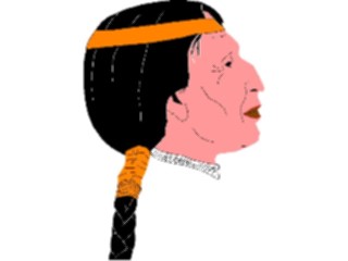 Sticker Custom Preview Image #014128 Americana Symbols History Native American01