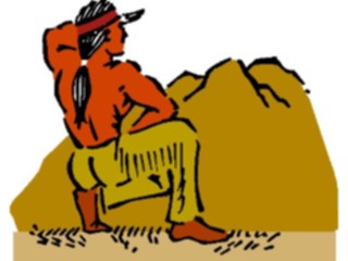 Sticker Custom Preview Image #014161 Americana Symbols History Native American34