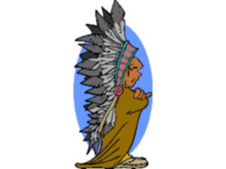 Sticker Custom Preview Image #014172 Americana Symbols History Native American45