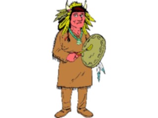 Sticker Custom Preview Image #014196 Americana Symbols History Native American69