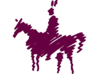 Sticker Custom Preview Image #014243 Americana Symbols History Native American Silhouette