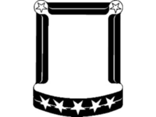 Sticker Custom Preview Image #014274 Americana Symbols History Patriotic Frame